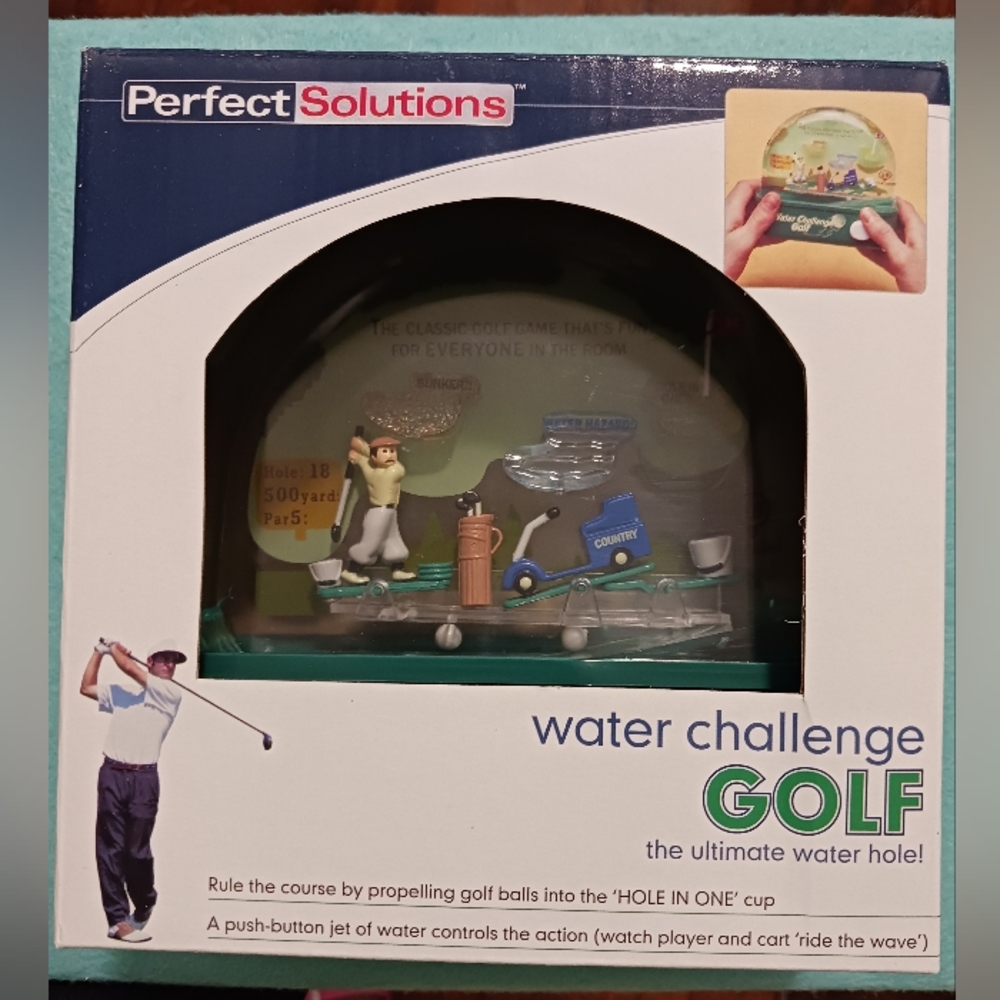 2007 Water GOLF Water Challenge Game, Penny Japan Co. Old Stock Sealed, No Paper
